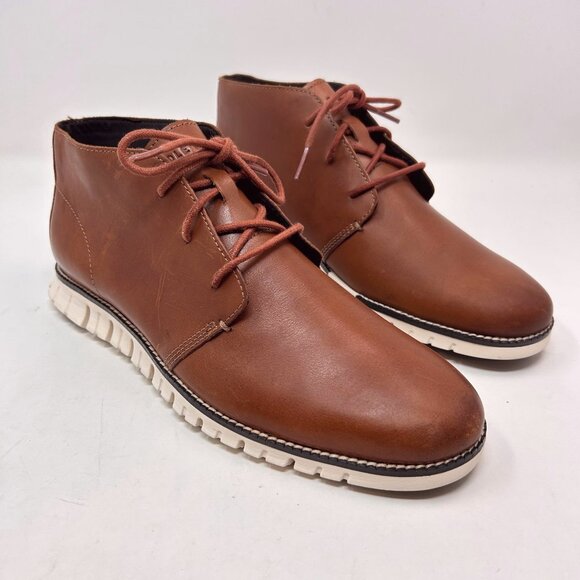 Cole Haan Zerogrand Chukka Boot Brown Tan C35593 Mens 9.5 M main image 5